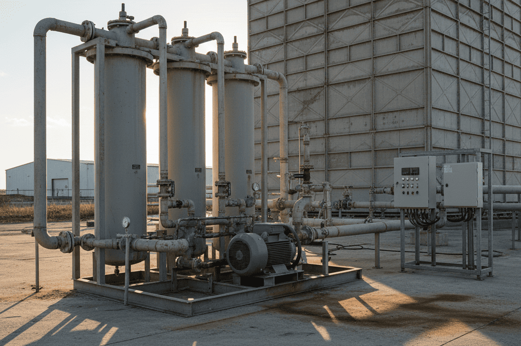 Side stream filtration system for industrial cooling water treatment – FiltraCore Asia