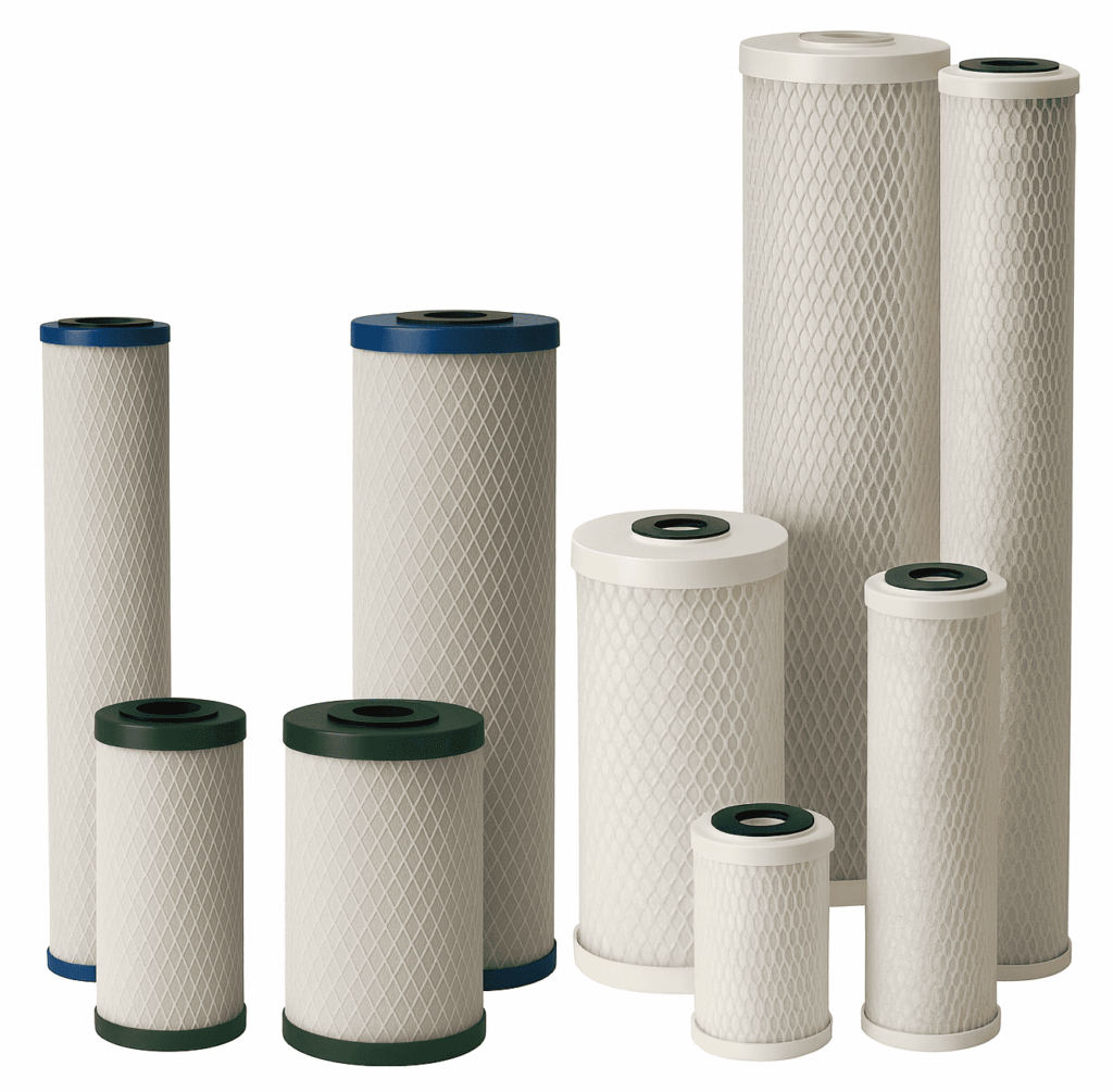 carbon block filter cartridges – LFX-CACT FiltraCore Asia