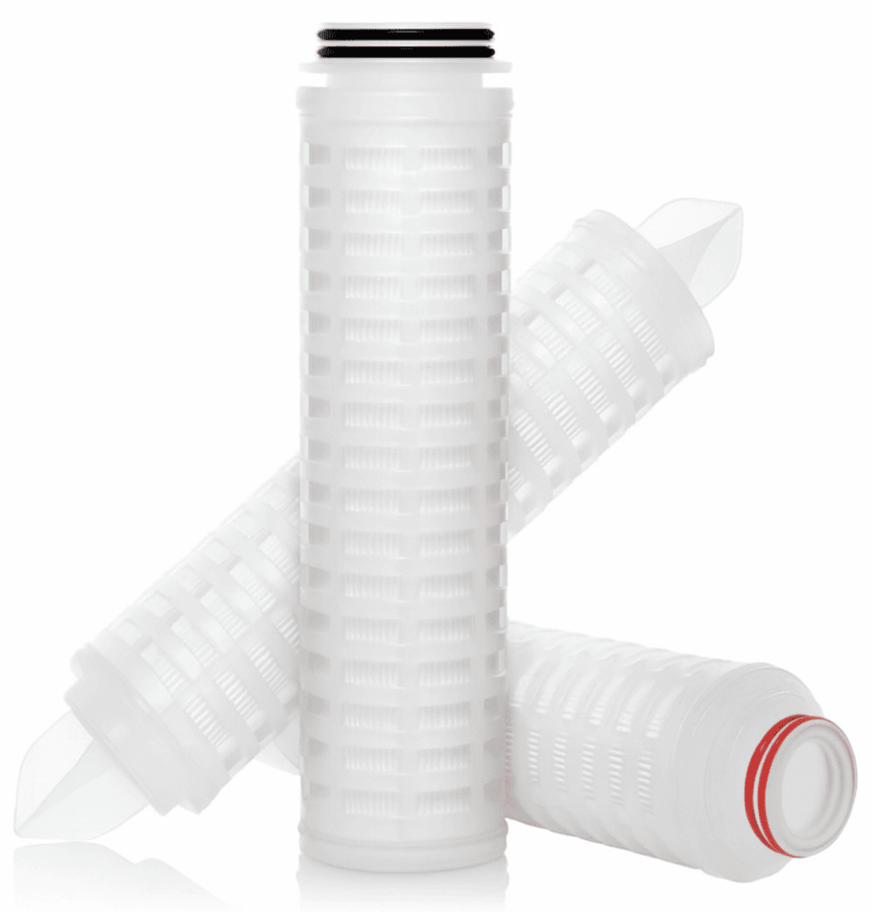 polypropylene pleated filter cartridges