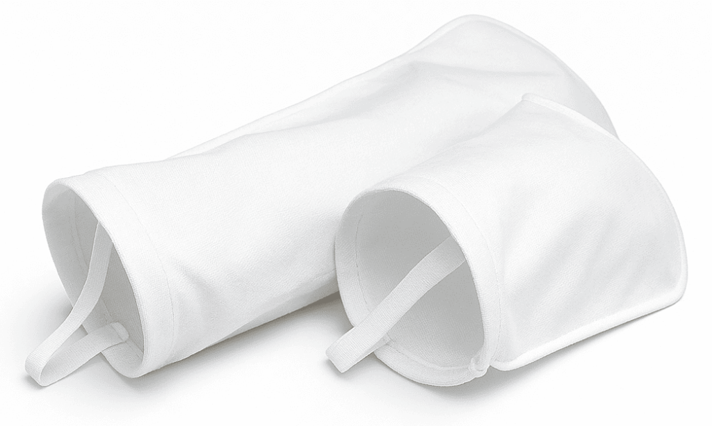 PTFE filter bags for high temperature and chemical resistant liquid filtration