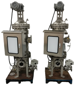 Self-Cleaning Stainless Steel Filter Housing