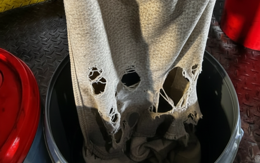 Liquid filter bags showing engineered seam construction and seal integrity for industrial liquid filtration