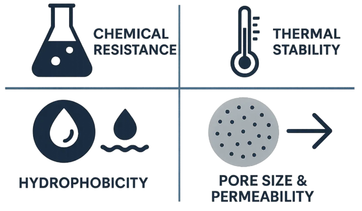 PTFE membrane vs dipped PTFE comparison for industrial dust filter bags